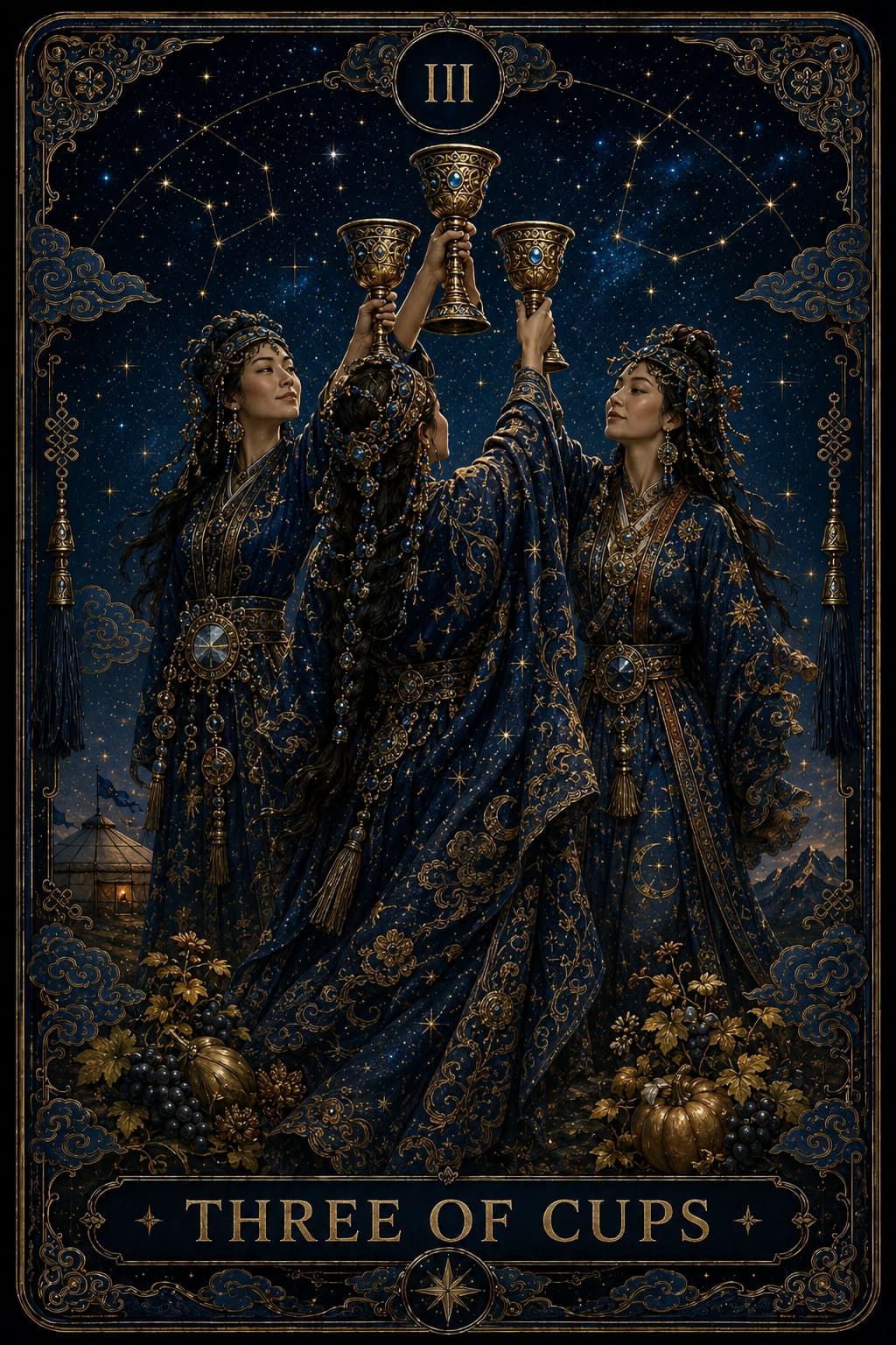 Three of Cups