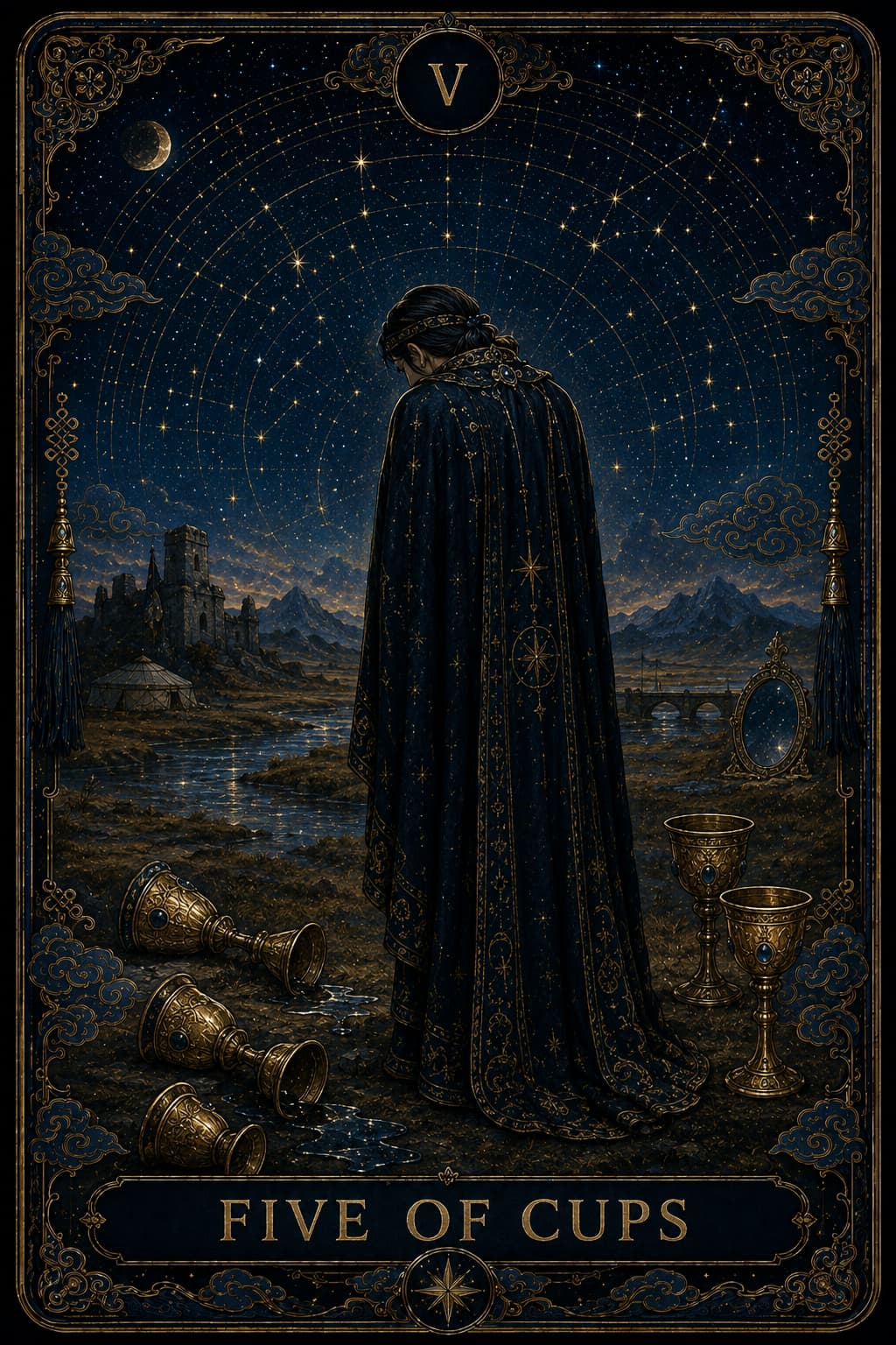 Five of Cups