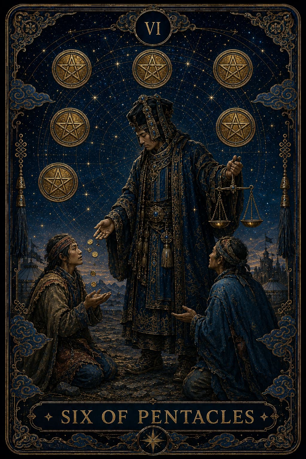 Six of Pentacles