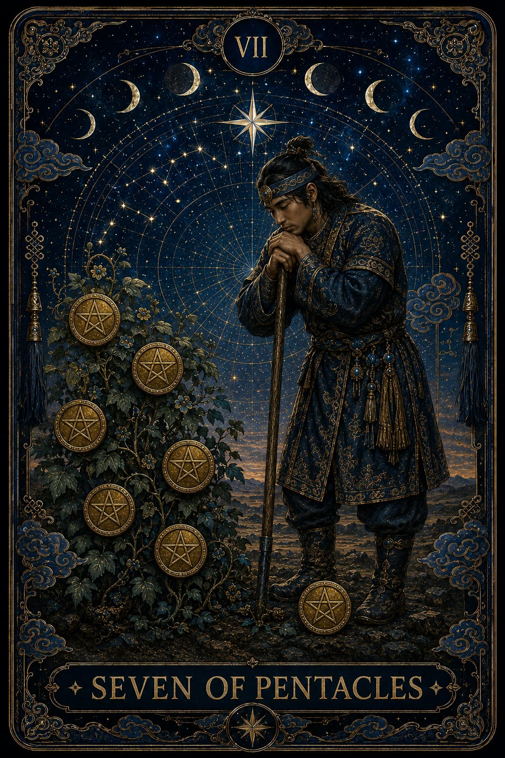 Seven of Pentacles
