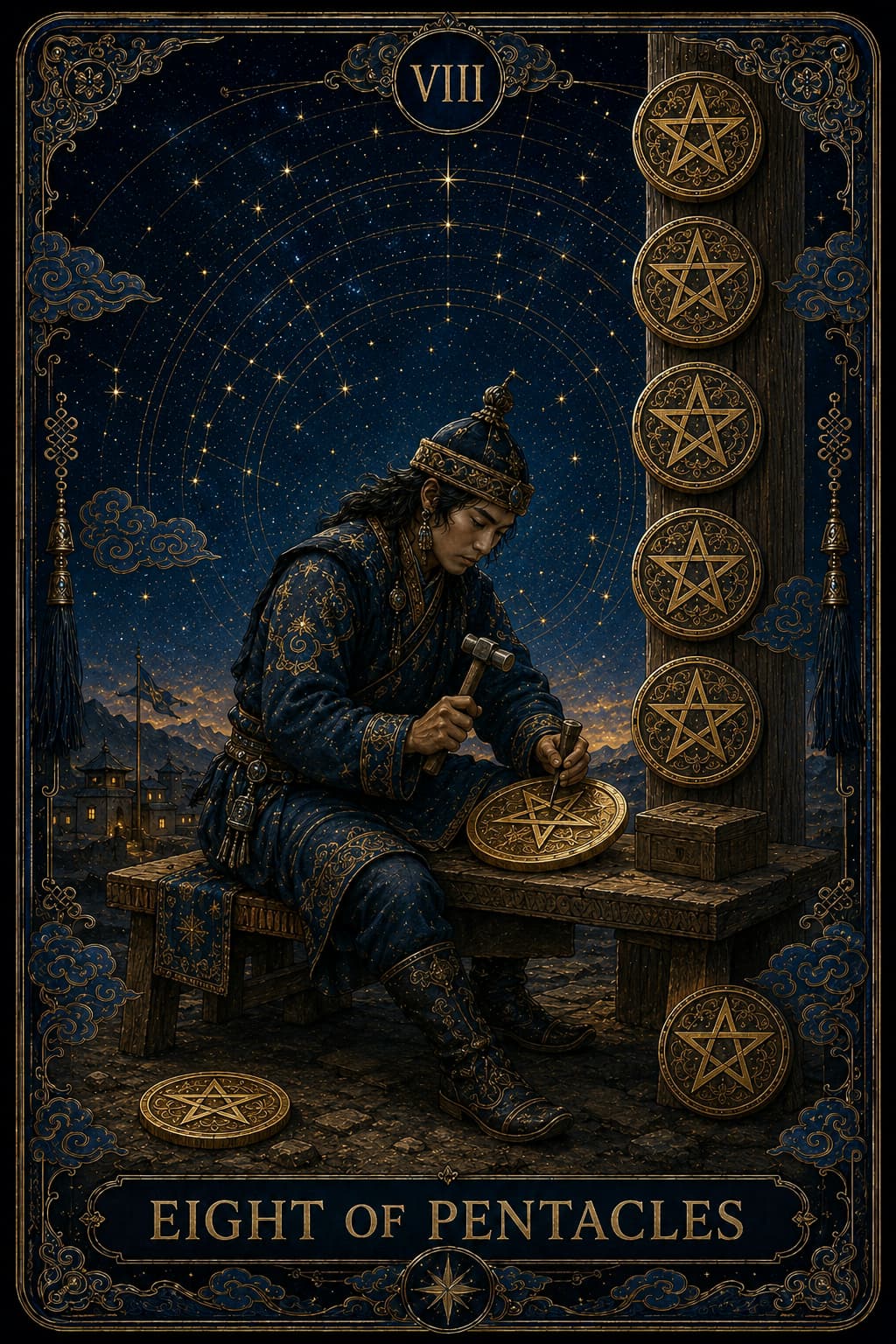 Eight of Pentacles