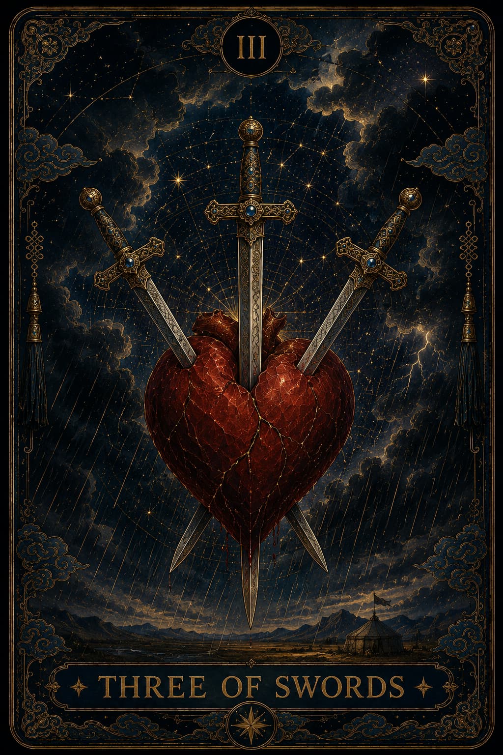Three of Swords