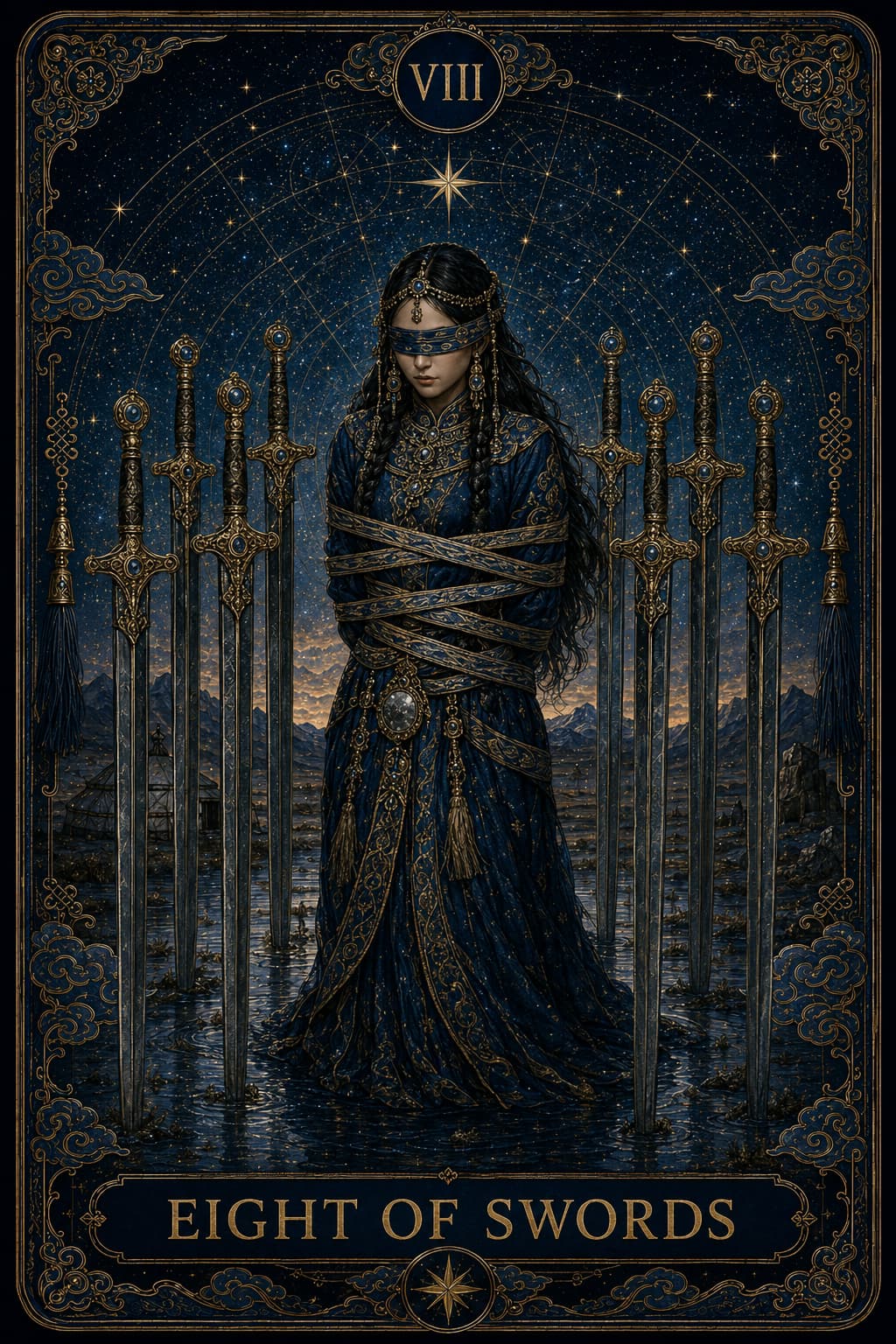 Eight of Swords