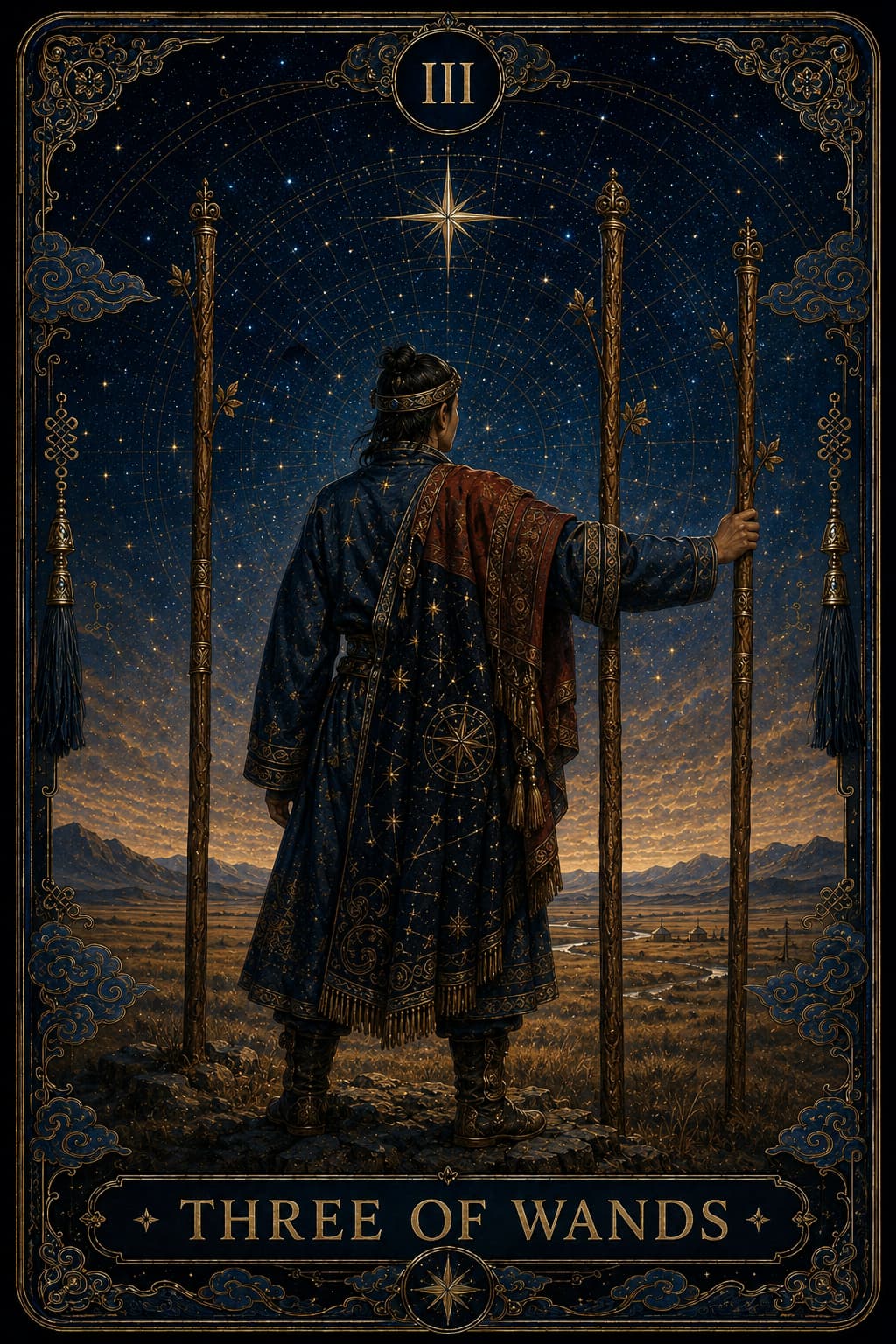 Three of Wands