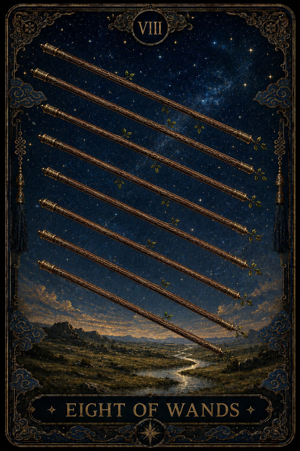 Eight of Wands