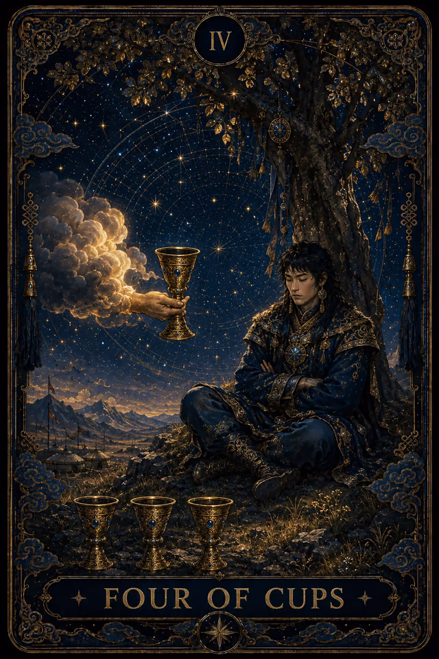 Four of Cups