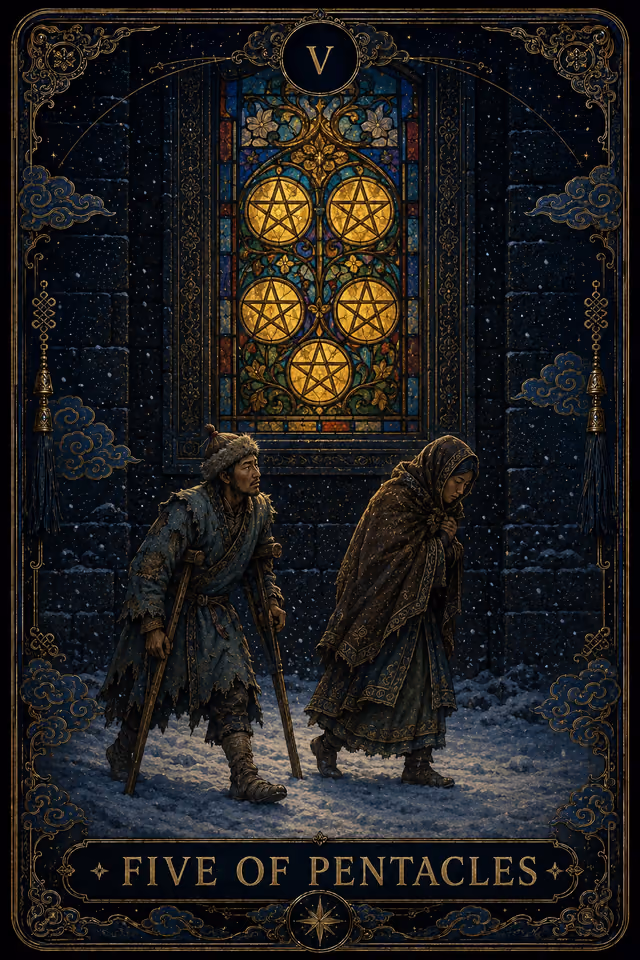 Five of Pentacles