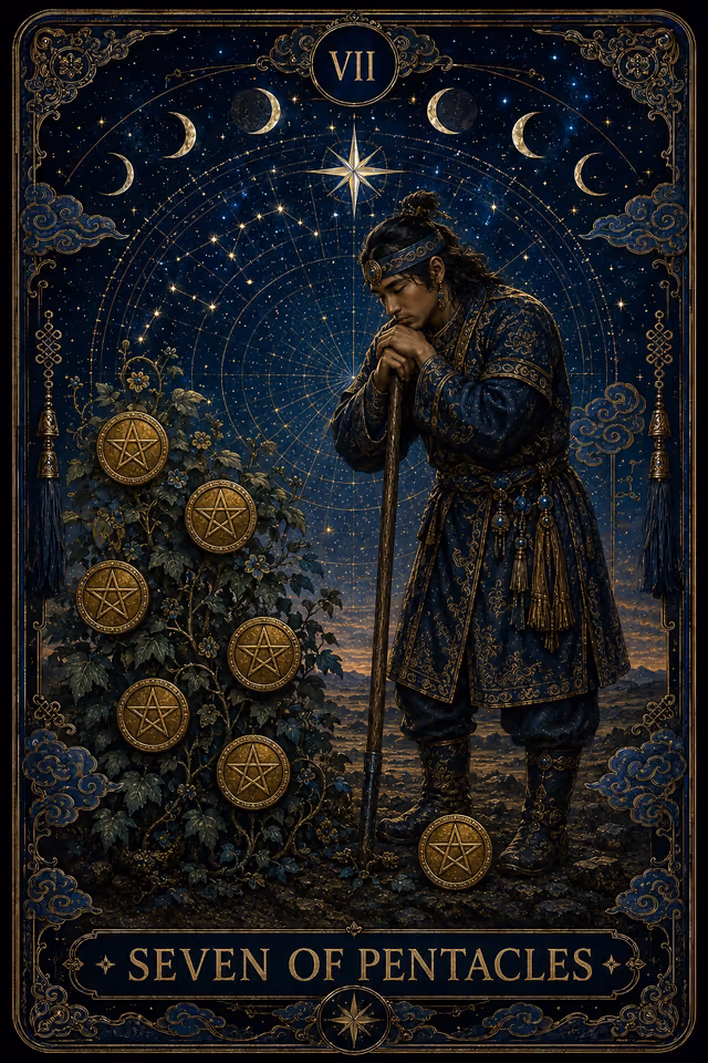 Seven of Pentacles