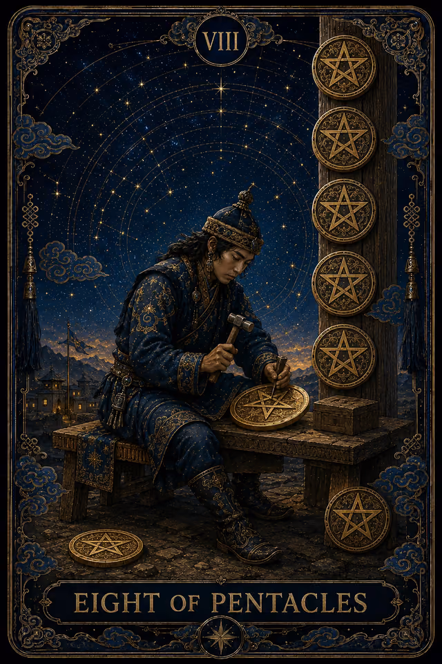 Eight of Pentacles