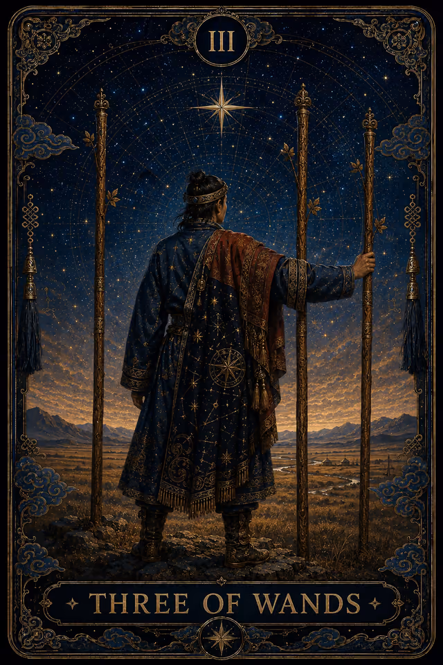 Three of Wands