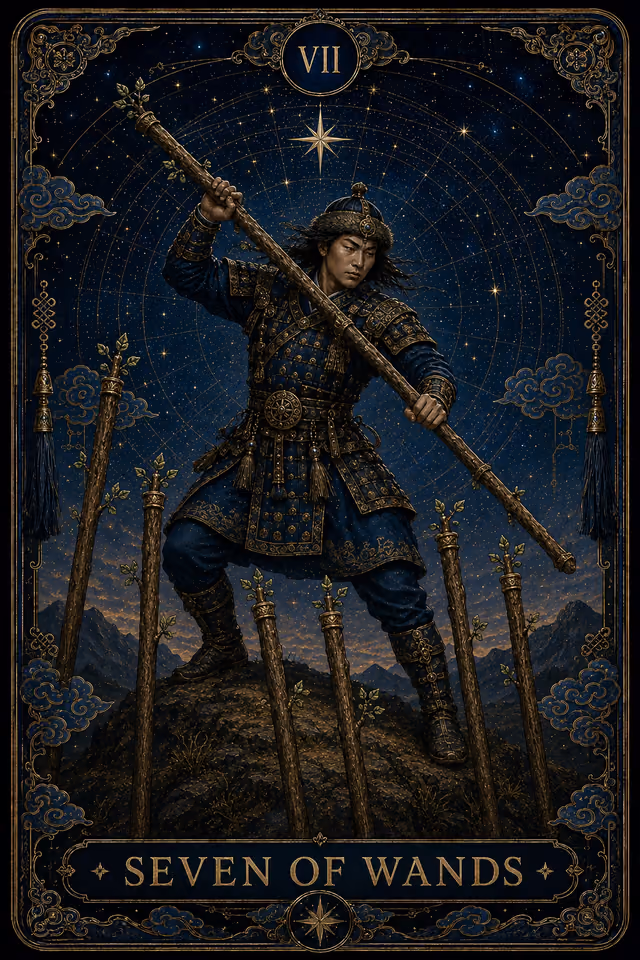 Seven of Wands